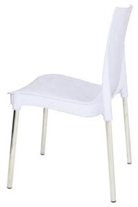 Белый пластиковый стул Рич для кафе
