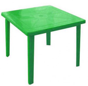 Стол зеленый